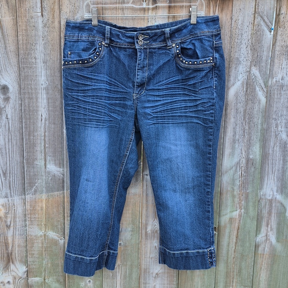 Suko Jeans Size 14 Capri - Picture 3 of 16